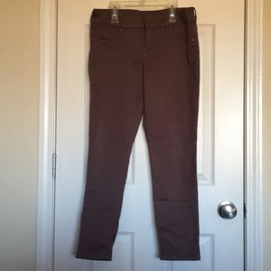 Medium short Maurices light purple jeggings